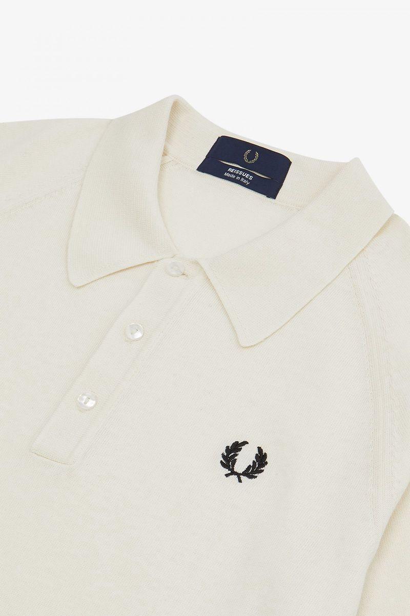 White Fred Perry K7303 Men's Knitwear | PH 1314WNBY